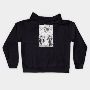 Hermetica Moderna - Alchemical Wedding Kids Hoodie